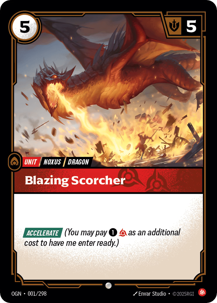 Blazing Scorcher - 001/298 - Common - Origins