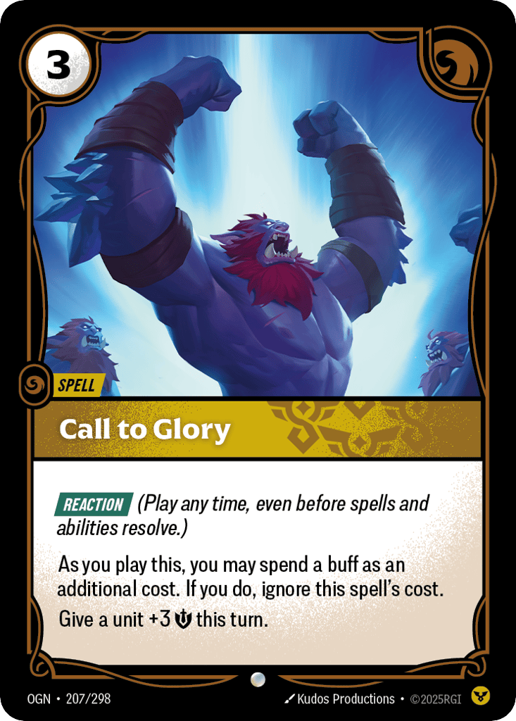 Call To Glory - 207/298 - Common - Origins