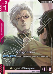 Indignation - ST03-012 - Common (Alternate Art) - Zeon's rush