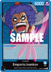 Emporio.Ivankov - OP02-049 - Leader - Paramount War