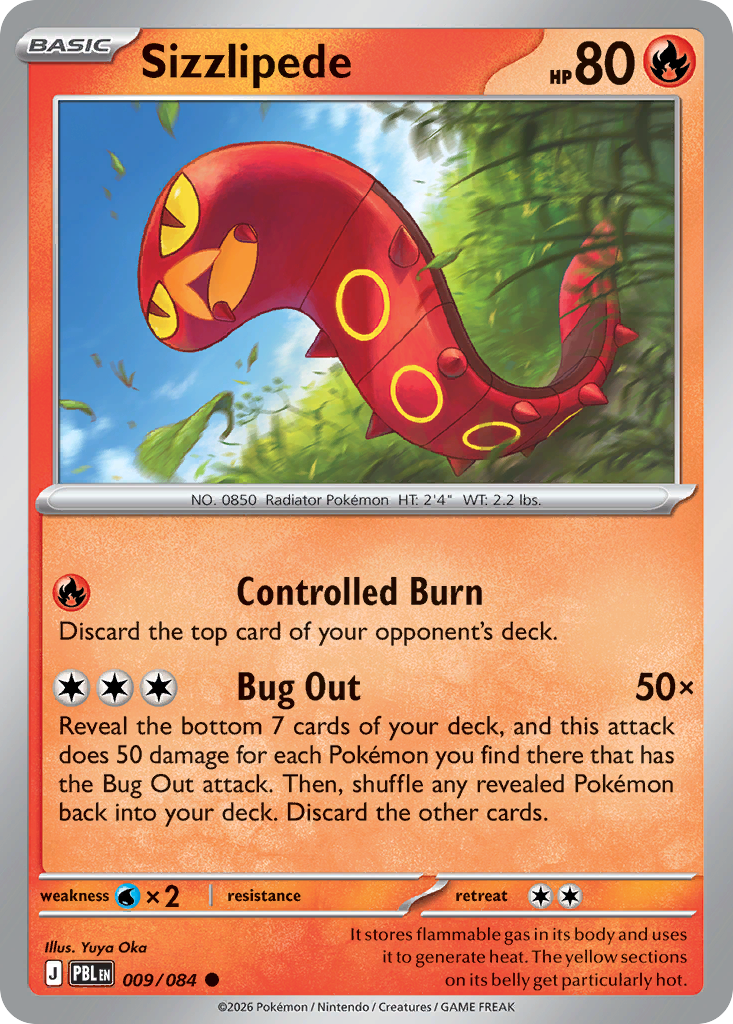Sizzlipede - 09/84 - Pitch Black