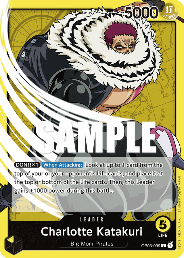 Charlotte Katakuri - OP03-099 - Leader - Pillars of Strength