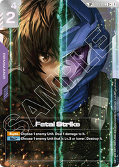 Fatal Strike - ST05-014 - Common (Premium Alt Art) - Iron Bloom