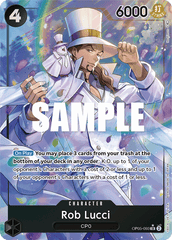 Rob Lucci - OP05-093 - Super Rare (Special Alternate Art) - Awakening of the New Era