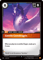 Gentle Gemdragon - 104/219 - Uncommon - Unleashed