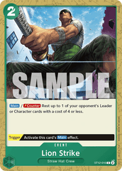 Lion Strike - ST12-016 - Common - Zoro and Sanji