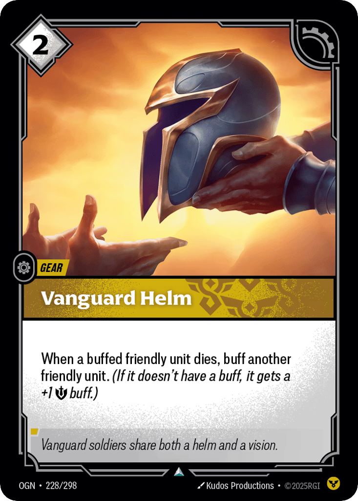 Vanguard Helm - 228/298 - Uncommon - Origins
