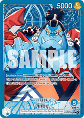 Jinbe - OP14-040 - Leader (Alternate Art) - The Azure Sea's Seven