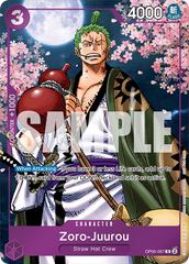Zoro-Juurou - OP05-067 - Rare (Event Pack Vol5Alt Art) - Awakening of the New Era