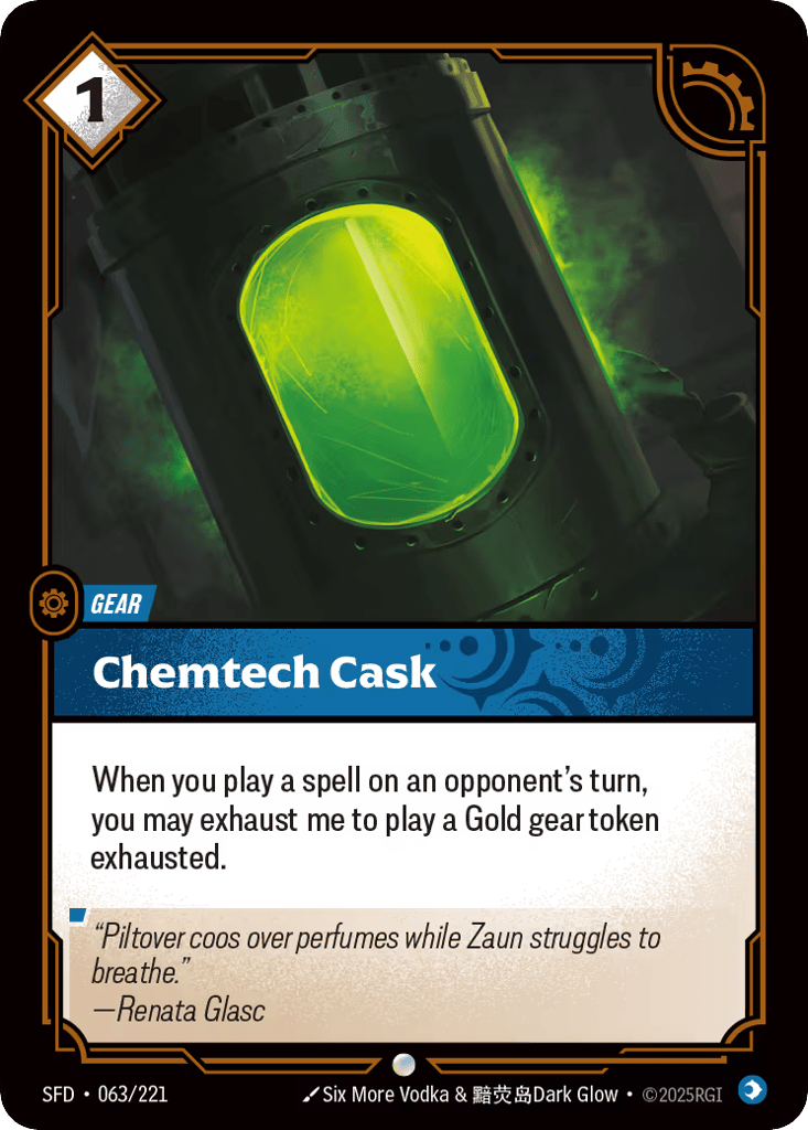 Chemtech Cask - 063/221 - Common - Spiritforged