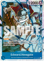 Edward.Newgate - OP13-042 - Super Rare - Carrying On His Will