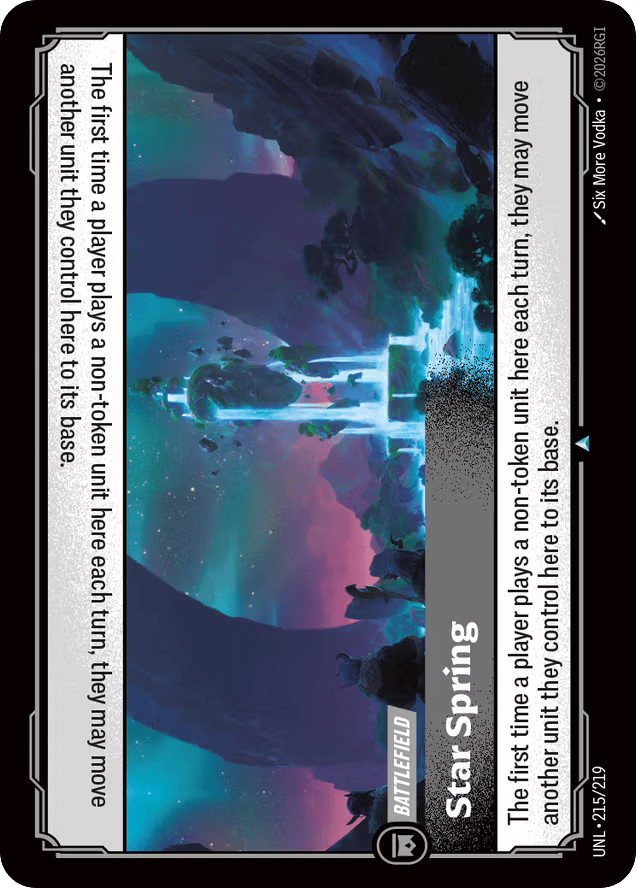 Star Spring - 215/219 - Uncommon - Unleashed