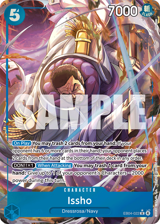 Issho - EB04-022 - Rare (Alternate Art) - Egghead Crisis