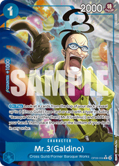 Mr.3(Galdino) - OP09-056 - Rare (Alternate Art) - Emperors In The New World