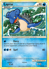 Lapras - HGSS14 - HGSS Black Star Promos