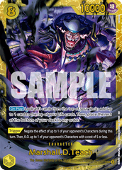 Marshall.D.Teach - OP16-119 - Secret Rare - The Time Of Battle