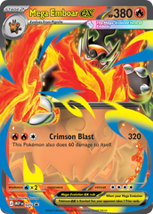 Mega Emboar ex - 35/0 - Mega Evolution Black Star Promos
