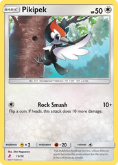 Pikipek - 15/30 - SM Trainer Kit Lycanroc