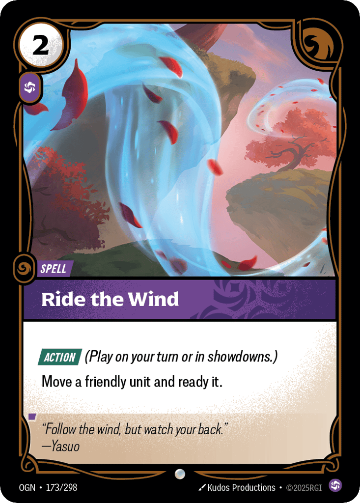 Ride The Wind - 173/298 - Common - Origins