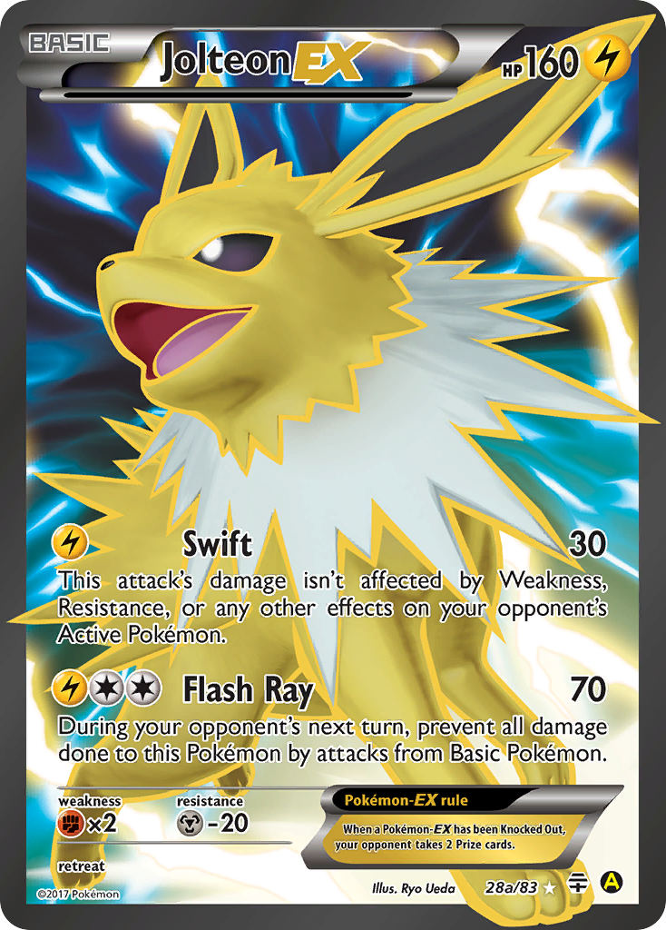Jolteon-EX - 28a/83 - Generations
