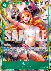 Nami - OP14-031 - Super Rare (Alternate Art) - The Azure Sea's Seven