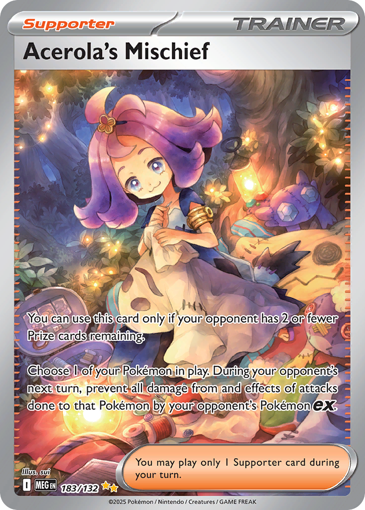 Acerola's Mischief - 183/132 - Mega Evolution