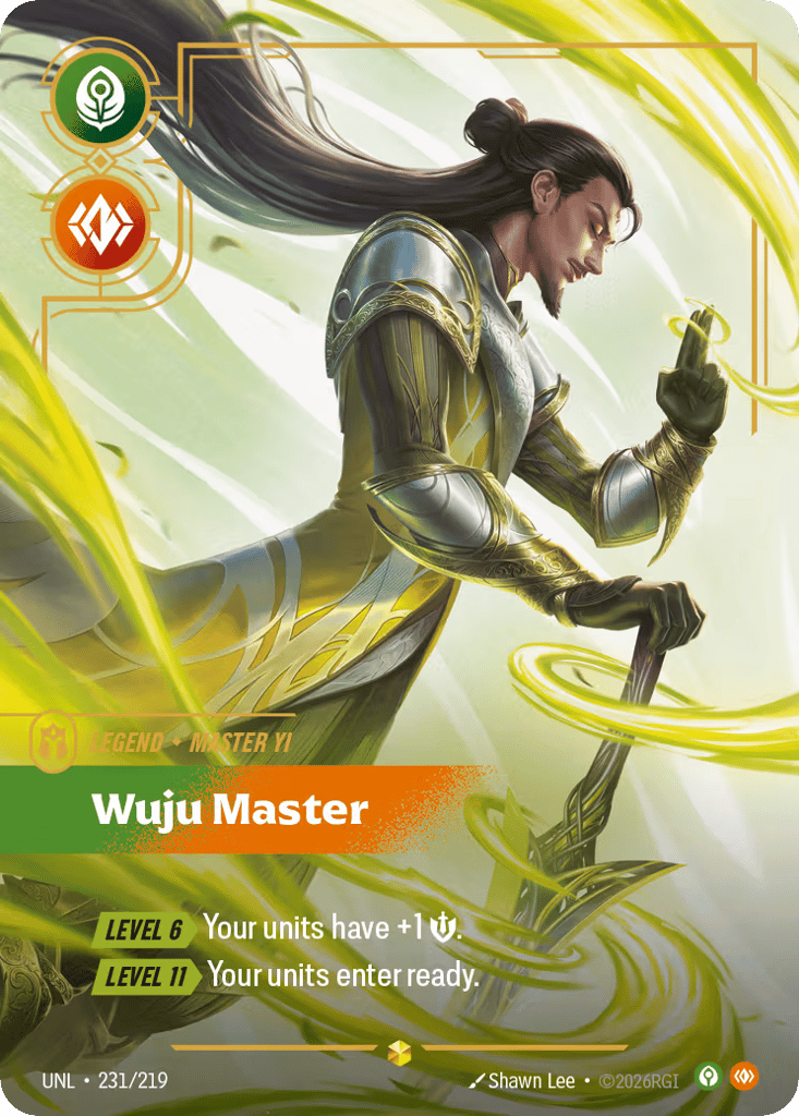 Wuju Master - 231/219 - Showcase - Unleashed