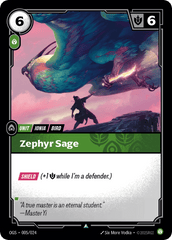 Zephyr Sage - 005/24 - Uncommon - Proving Grounds