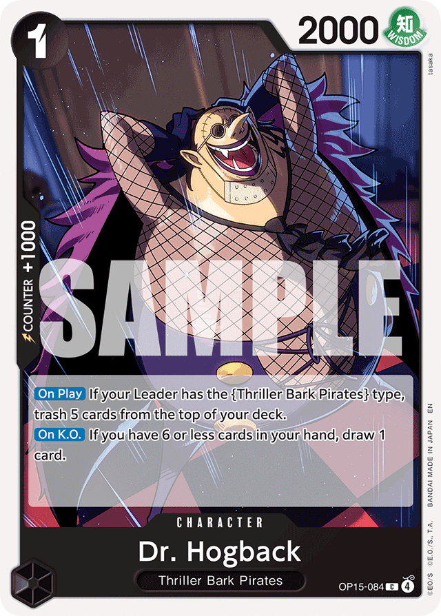 Dr. Hogback - OP15-084 - Common - Adventure on Kami's Island
