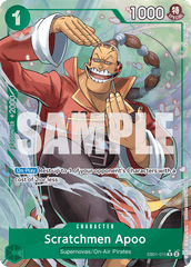 Scratchmen Apoo - EB01-015 - Rare (Alternate Art) - Memorial Collection