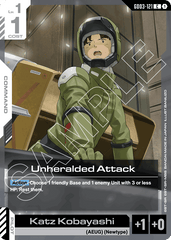 Unheralded Attack - GD03-121 - Common - Steel Requiem