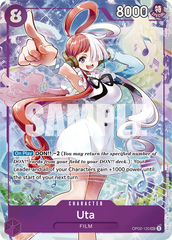 Uta - OP02-120 - Secret Rare (Uta Alt Art) - Paramount War