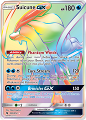 Suicune-GX - 220/214 - Lost Thunder