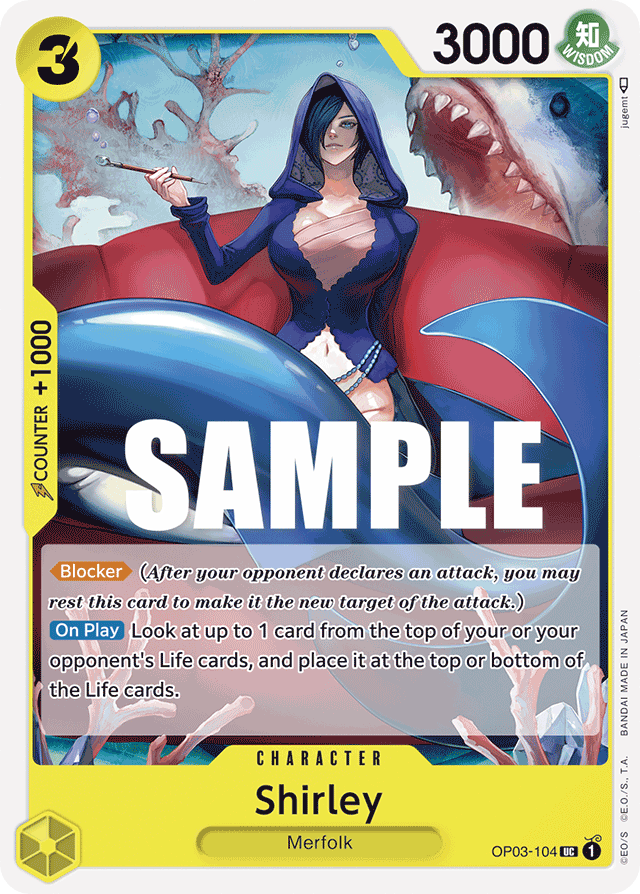 Shirley - OP03-104 - Uncommon - Pillars of Strength