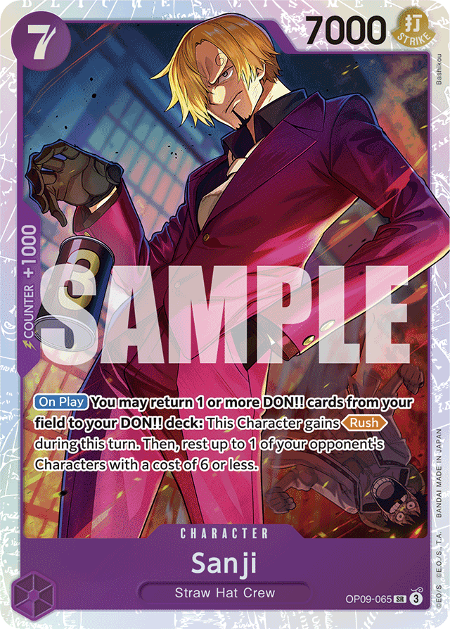 Sanji - OP09-065 - Super Rare - Emperors In The New World