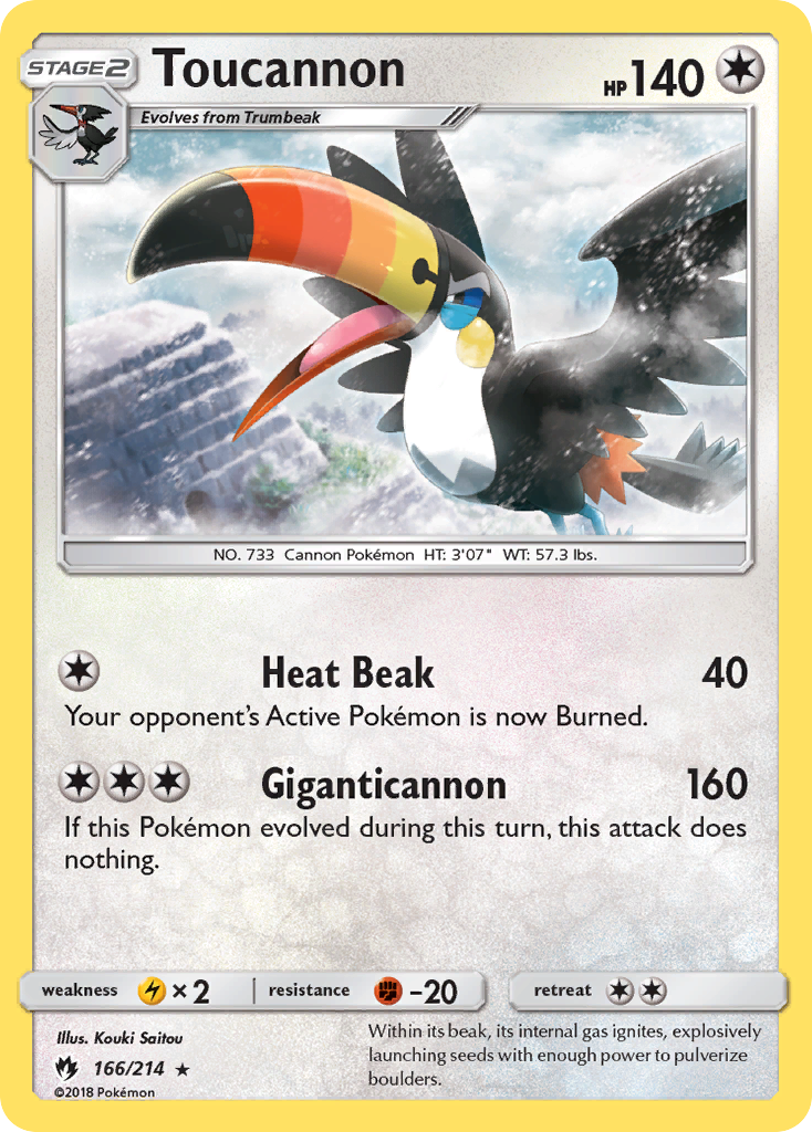 Toucannon - 166/214 - Lost Thunder