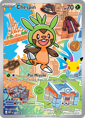 Chespin - 58/0 - Mega Evolution Black Star Promos