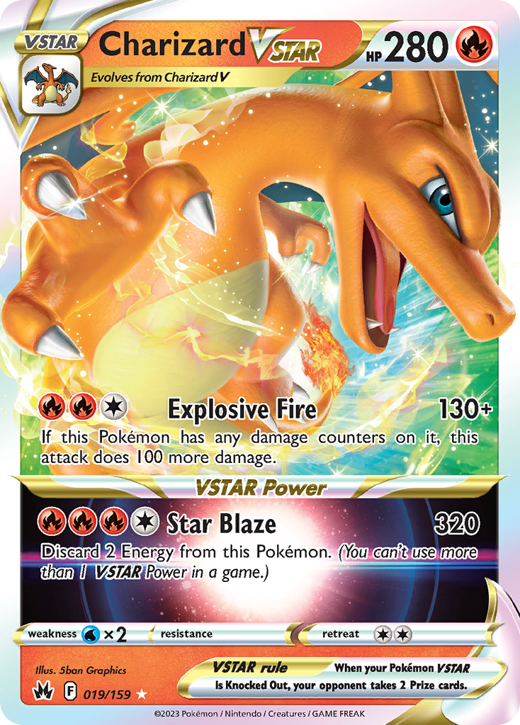 Charizard VSTAR - 019/159 - Crown Zenith