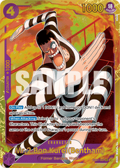 Mr.2.Bon.Kurei(Bentham) - EB01-061 - Secret Rare - Memorial Collection