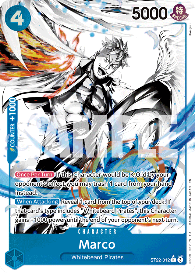 Marco - ST22-012 - Common (Alternate Art) - Ace & Newgate