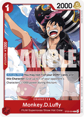 Monkey.D.Luffy - ST23-004 - Common - RED Shanks