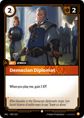 Demacian Diplomat - 092/219 - Common - Unleashed