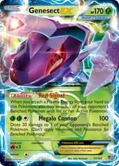 Genesect-EX - 011/101 - Plasma Blast