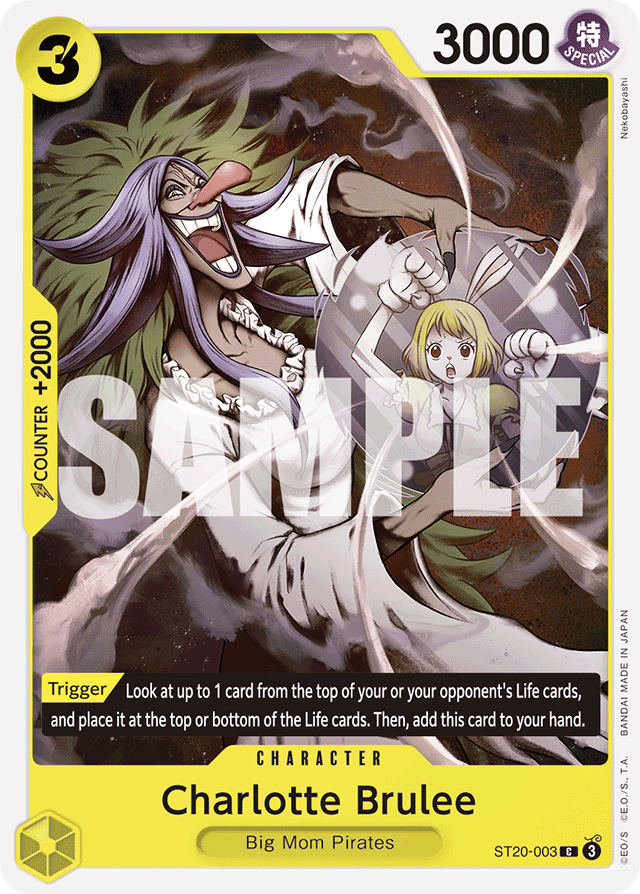 Charlotte Brulee - ST20-003 - Common - YELLOW Charlotte Katakuri