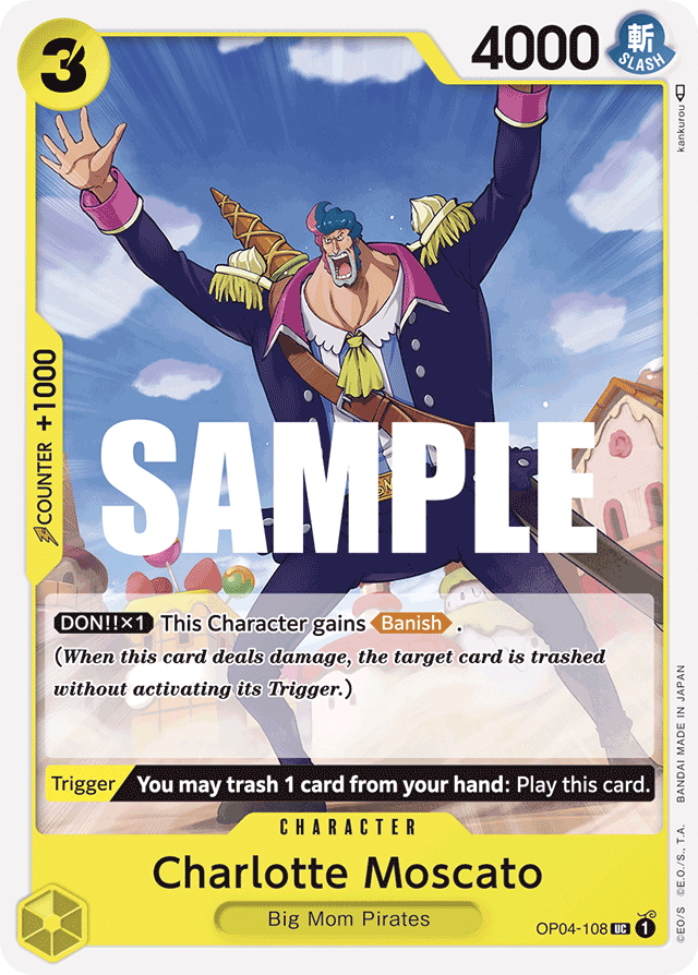 Charlotte Moscato - OP04-108 - Uncommon - Kingdoms of Intrigue