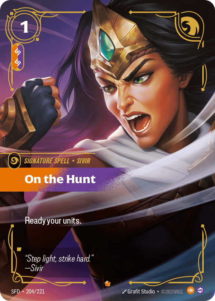 On The Hunt - 204/221 - Epic - Spiritforged