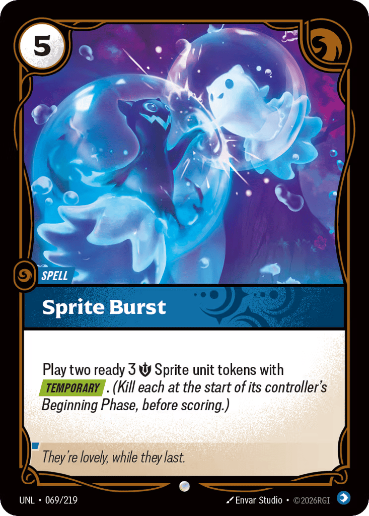 Sprite Burst - 069/219 - Common - Unleashed