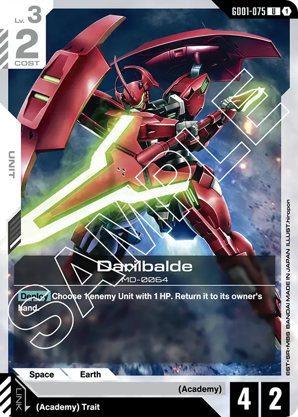 Darilbalde - GD01-075 - Uncommon - Newtype Rising