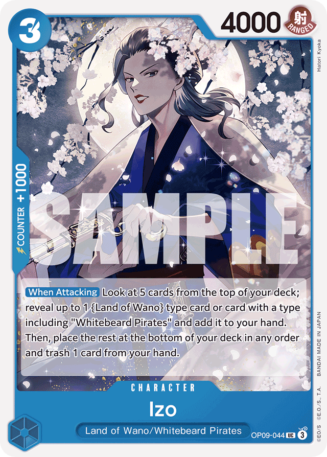 Izo - OP09-044 - Uncommon - Emperors In The New World