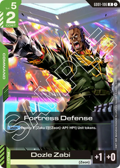 Fortress Defense - GD01-106 - Rare - Newtype Rising